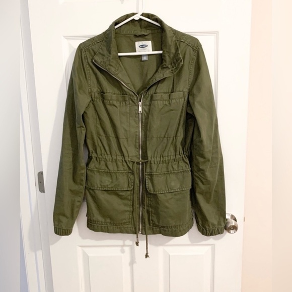 Old Navy utility jacket in Olive Green Size M - Picture 2 of 6